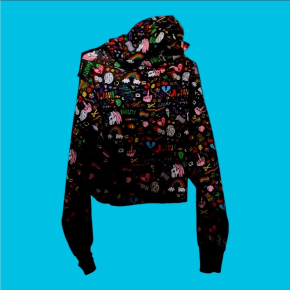 Chained crop hoodie - Picture 5 of 5